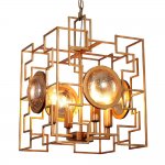 Светильник подвесной CUENTO SP4 GOLD (1490/204) Crystal lux