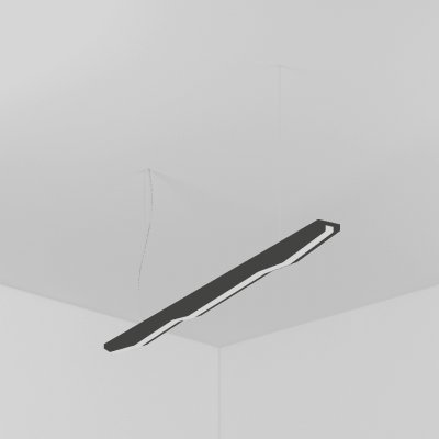 Светильник CYBER STEP подвесной L800 H45 B80 LED 23W Estetta CYBERSTEP-80-23-WH-NW