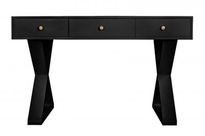 Письменный дизайнерский стол Jasper Black MAK interior CZ-010-B Черный