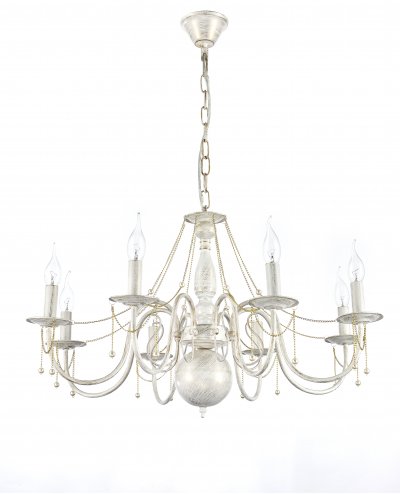 Подвесная люстра Arti Lampadari Camerino E 1.1.8 WG Подвесная люстра Arti Lampadari Camerino E 1.1.8 WG