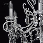 Люстра подвесная хрустальная Chiaro 458010606 Сюзанна