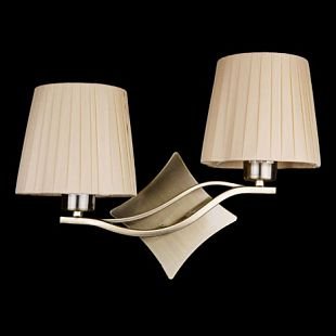Светильник настенный бра Brizzi Cloe BB 03203/2 Bronze Cream Светильник настенный бра Brizzi Cloe BB 03203/2 Bronze Cream