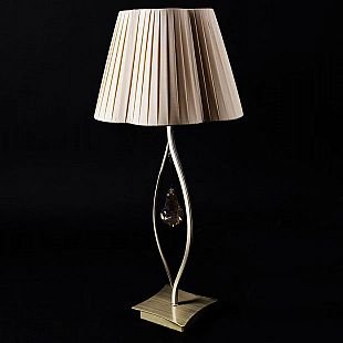Светильник настольный лампа Brizzi Cloe BT 03203/1 Bronze Cream Светильник настольный лампа Brizzi Cloe BT 03203/1 Bronze Cream
