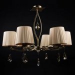 Светильник люстра Brizzi Cloe BX 03203/6 Bronze Cream