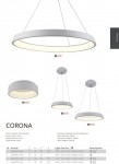Светодиодная люстра Arte Lamp A6240SP-1WH CORONA