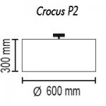Потолочный светильник Crocus Glade P2 01 01g