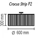 Потолочный светильник Crocus Strip P2 01 01p