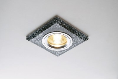 

Встраиваемый светильник Ambrella D0227 BK/CH