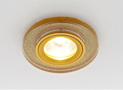 

Светильник Ambrella D0326 золото-квадрат