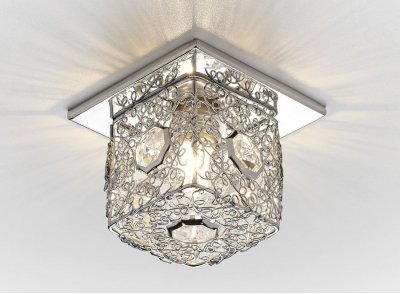 Светильник точечный Ambrella D1003 CH/CL хром/прозрачный ORGANIC SPOT