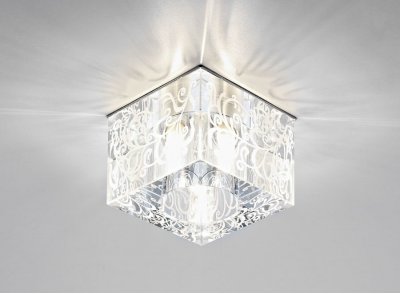 Встраиваемый светильник Ambrella D1006 CH/W