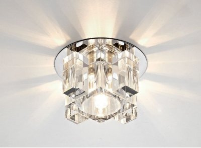 Встраиваемый светильник Ambrella D1037 CL/CL/CH