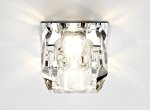 Светильник точечный Ambrella D1041 CL/CH хром/прозрачный G9 CRYSTAL SPOT