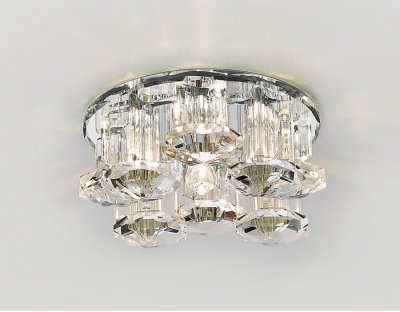 Светильник Ambrella D1045 CH/CL хром/прозрачный Светильник Ambrella D1045 CH/CL хром/прозрачный