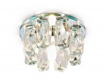 Светильник точечный Ambrella D1047 CL/CL/CH хром/прозрачный G9 CRYSTAL SPOT