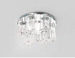 Точечный светильник Ambrella Кристальный D1050 CL/CL/CH