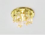Светильник точечный Ambrella D1050 CL/CL/G золото/прозрачный G9 CRYSTAL SPOT