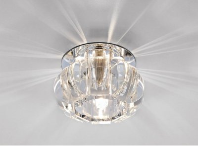 Встраиваемый светильник Ambrella D1057 CL/CL/CH Встраиваемый светильник Ambrella D1057 CL/CL/CH