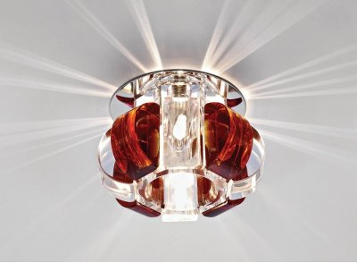Встраиваемый светильник Ambrella D1057 CL/TI/CH