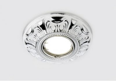 Светильник точечный Ambrella D1172 W/CH белый/хром MR16 ORGANIC SPOT