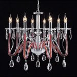 Люстра Crystal Lamp D1396-8RE Elegant