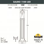 Садовый светильник-столбик FUMAGALLI SAURO 1100  D15.555.000.BXD1L