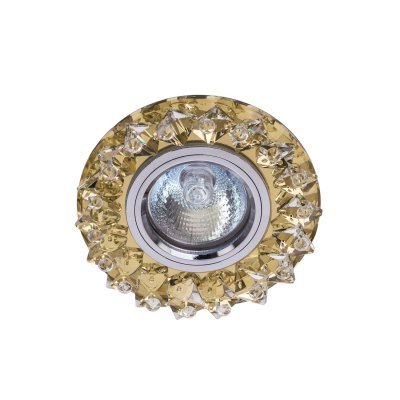 Точечный светильник D2166 CR YL+CL ЭкономСвет