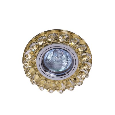 Точечный светильник D2187 CR YL+CL ЭкономСвет