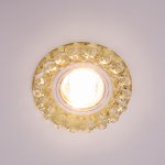 Точечный светильник D2187 CR YL+CL ЭкономСвет