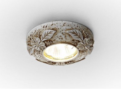 Светильник точечный Ambrella D2970 BG бежевый гипс ORGANIC SPOT