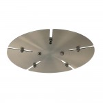 Универсальная потолочная база Crystal Lux D350-5 BRONZE (0991/031)