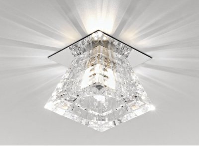 Встраиваемый светильник Ambrella D4124 CL/CH Встраиваемый светильник Ambrella D4124 CL/CH