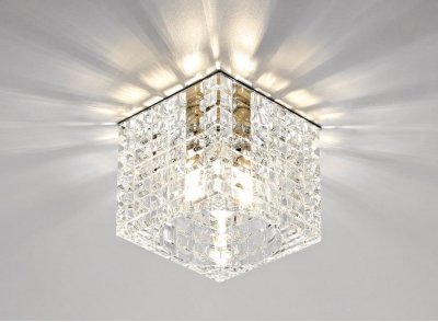 Светильник Ambrella D4144 CL/CH хром/прозрачный G9 D70 H60 mm