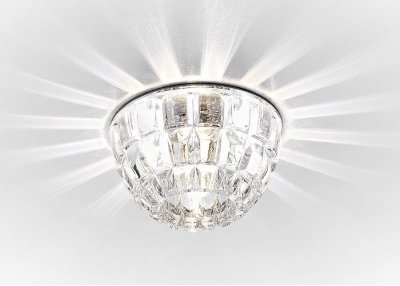 

Встраиваемый светильник Ambrella D4180 Big CH/W