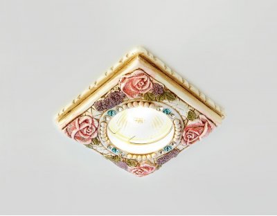 Светильник точечный Ambrella D4450 PI розовый гипс ORGANIC SPOT Светильник точечный Ambrella D4450 PI розовый гипс ORGANIC SPOT