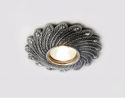 Светильник точечный Ambrella D4466 SL серебро ORGANIC SPOT Светильник точечный Ambrella D4466 SL серебро ORGANIC SPOT