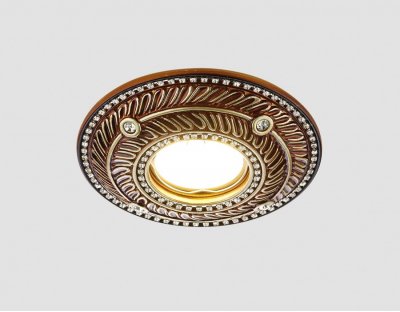 Светильник точечный Ambrella D4468 BR красное дерево ORGANIC SPOT Светильник точечный Ambrella D4468 BR красное дерево ORGANIC SPOT