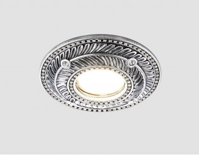 Светильник точечный Ambrella D4468 SL серебро ORGANIC SPOT Светильник точечный Ambrella D4468 SL серебро ORGANIC SPOT