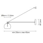 Настенный светильник D57D0300