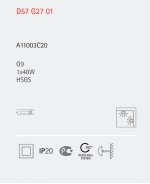 Настенный / Потолочный светильник D57G2701 Fabbian