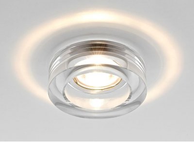 Светильник точечный Ambrella D6110 CL хром/прозрачный MR16 30H 110D mm ORGANIC SPOT Светильник точечный Ambrella D6110 CL хром/прозрачный MR16 30H 110D mm ORGANIC SPOT