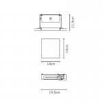 Встраиваемый светильник Fabbian D67L41