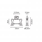 Спот Fabbian D70J0515