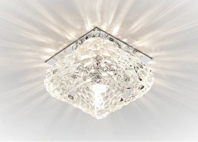 Светильник Ambrella D7333 CL/CH хром/прозрачный G9 Светильник Ambrella D7333 CL/CH хром/прозрачный G9