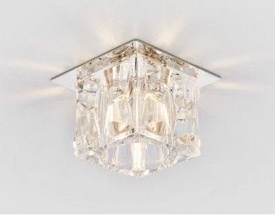 Встраиваемый светильник Ambrella D7350 CL/CH