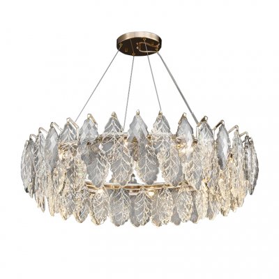 Люстра D8011P/R-1000 gold/smoky