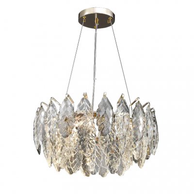 Люстра D8011P/R-600 gold/smoky