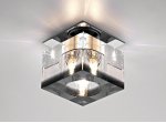 Точечный светильник Ambrella Кристальный D8031 CL/BK