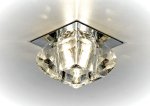 Светильник точечный Ambrella D8048 CL/CH хром/прозрачный G9 CRYSTAL SPOT