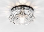 Точечный светильник Ambrella Кристальный D8068 CH+BK CL